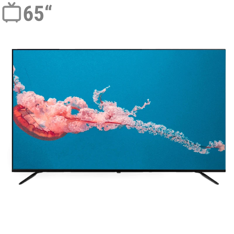 تلویزیون 65 اینچ ال ای دی هوشمند ایکس ویژن مدل 65XCU775 رنگ مشکی
