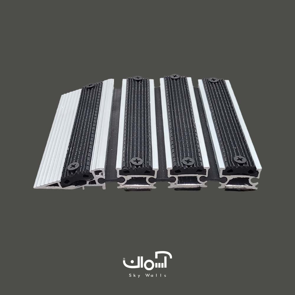 پادری آلومینیومی 2 سانتی رویه لاستیک