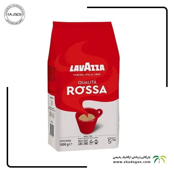 دانه قهوه لاوازا کوالیتا روسا 1 کیلوگرم |  LAVAZZA Qualità Rossa 1 KG