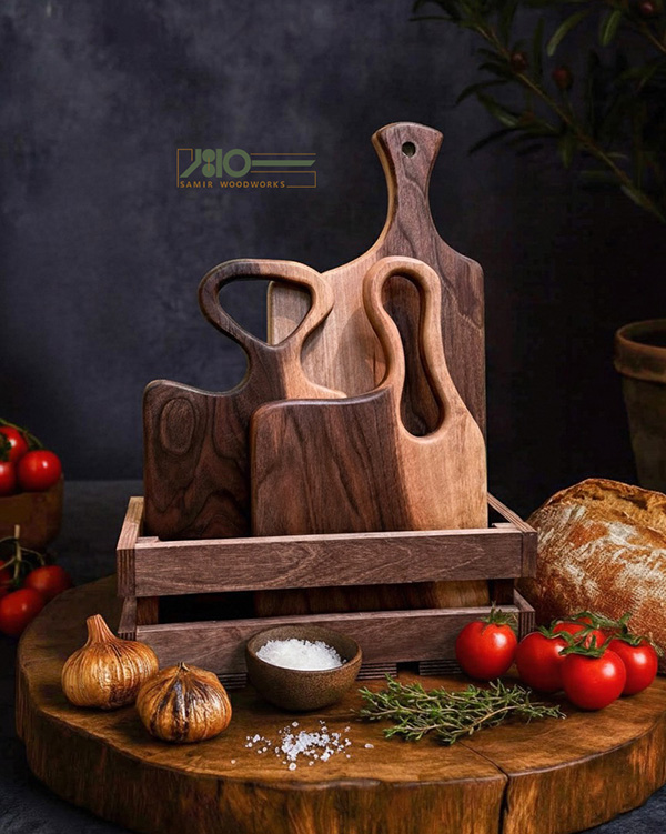 ست تخته سرو سه عددی همراه باکس 00671
