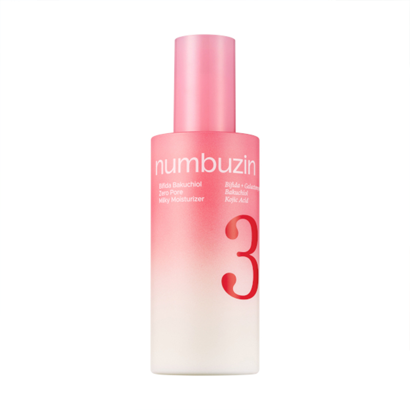کرم شیری مرطوب کننده پوست نامبوزین Numbuzin No 3 Bifida Bakuchiol Zero Pore Milky Moisturizer 150ML