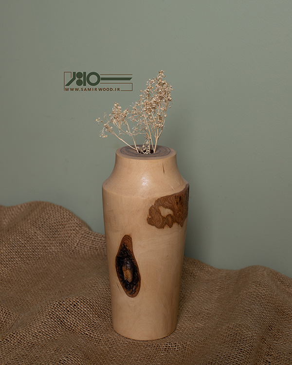 گلدان چوبی 00721