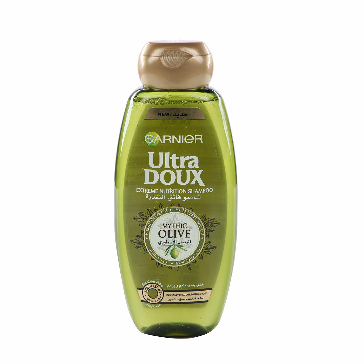 شامپو مغذی و ترمیم کننده زیتون گارنیر اولترا دوکس Garnier Ultra Doux Olive حجم 400 میل