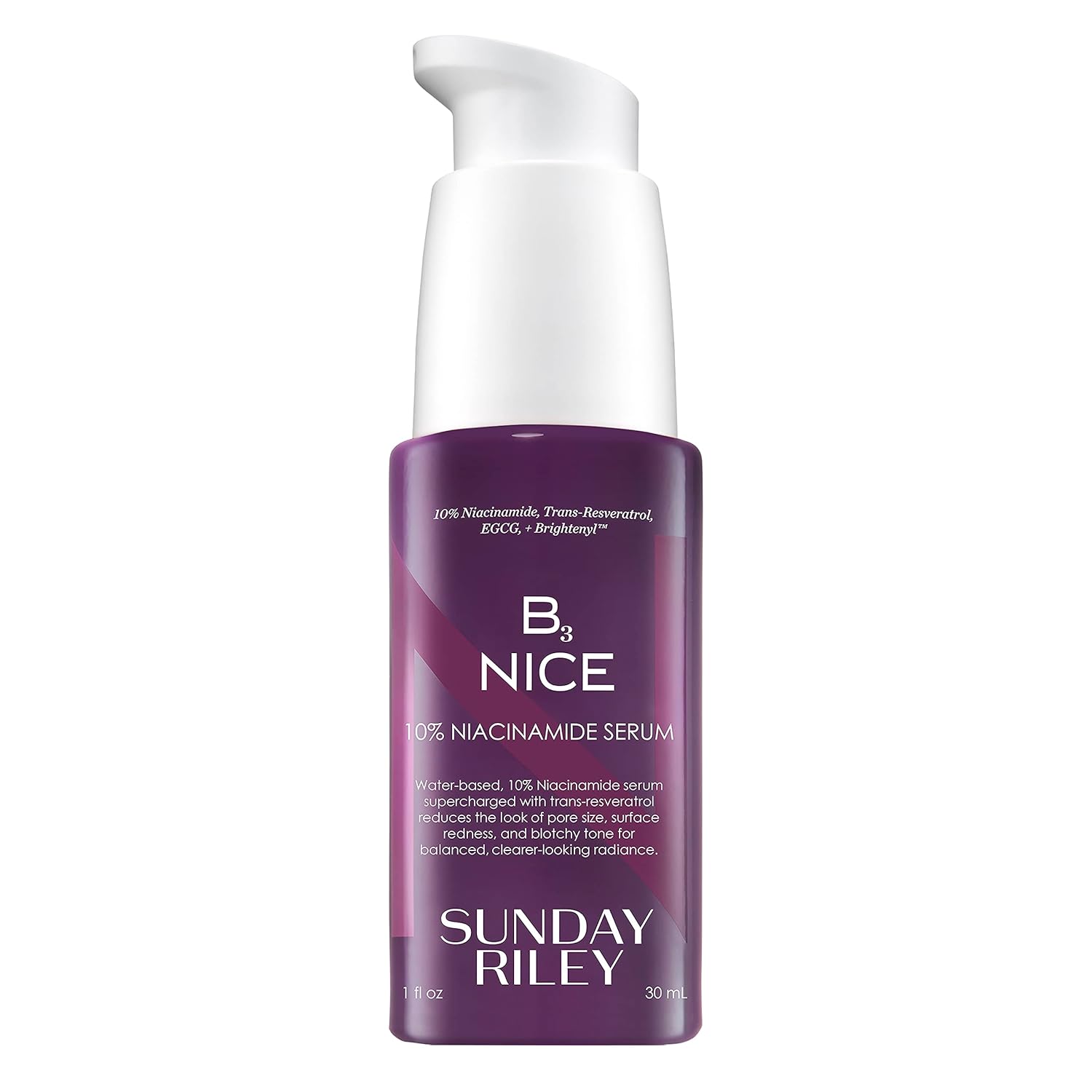سرم نیاسینامید ساندی رایلی | Sunday Riley B3 NICE 10% NIACINAMIDE SERUM
