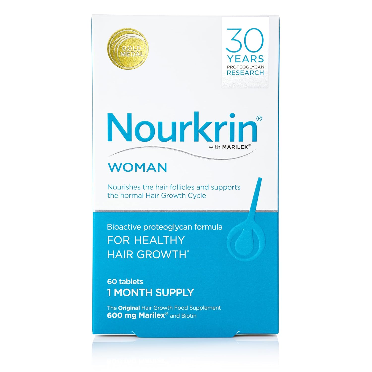 قرص ضد ریزش مو نورکرین | Nourkrin Hair Growth