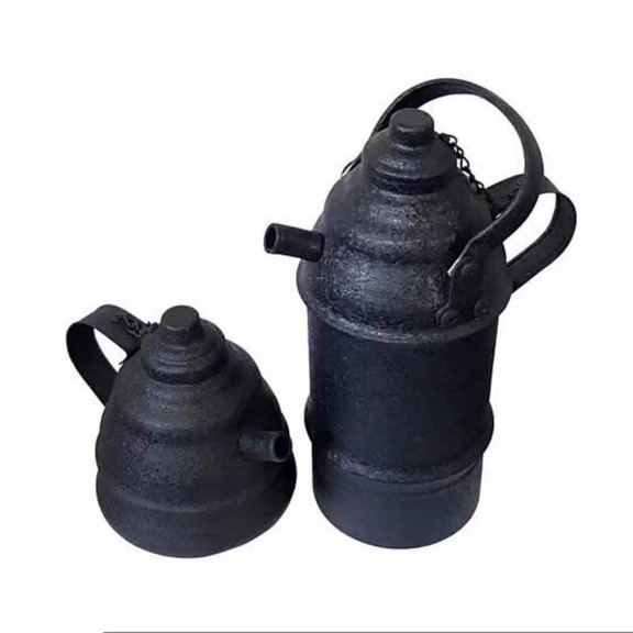 ست قوری و کتری شامورتی حجم سه لیتر ورق ضخیم