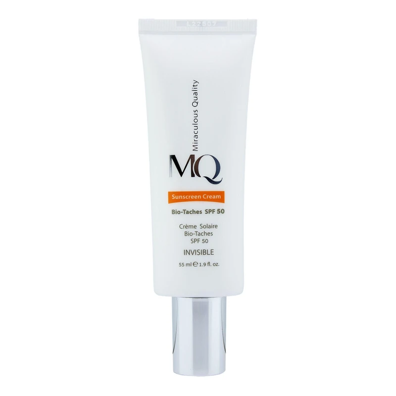کرم ضد آفتاب روشن کننده بی رنگ بایوتچ SPF50 ام کیو 55 میلی لیتر