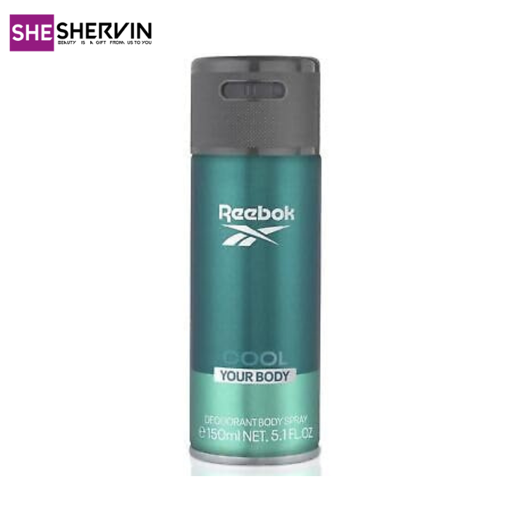  اسپری ضدتعریق مردانه ریبوک رایحه cool کول 150ml