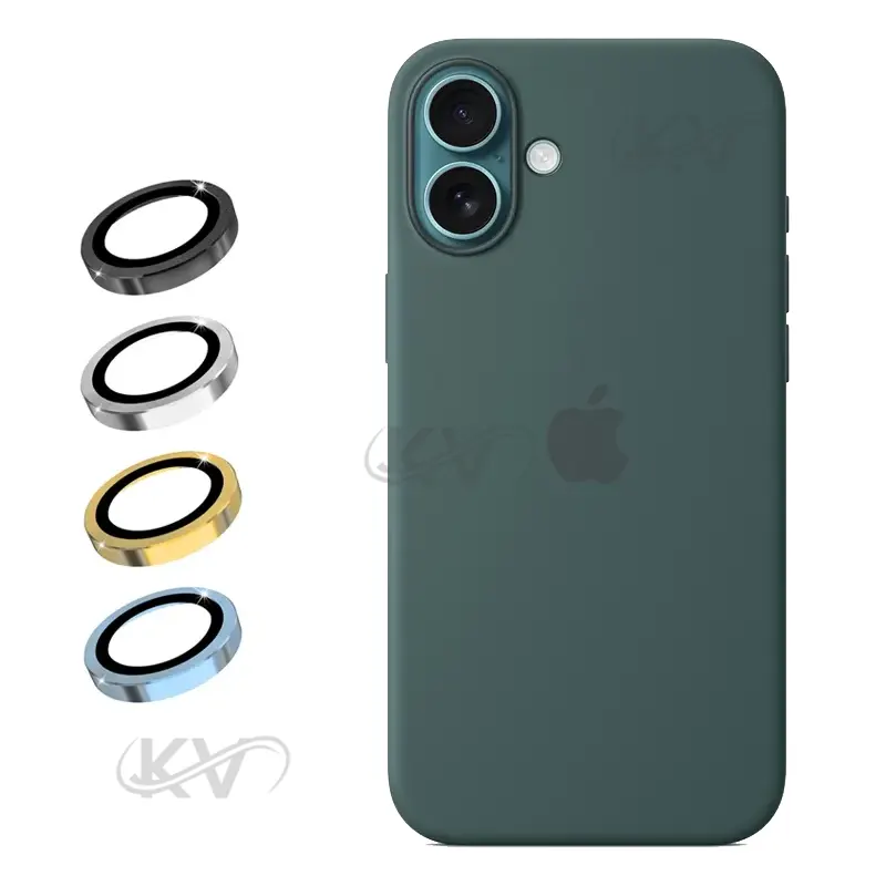 محافظ لنز رینگی 3D Color آیفون 16 پلاس
