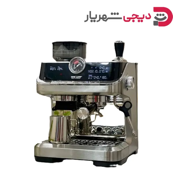 اسپرسوساز حرفه ای با آسیاب نیولند NL-3128SS