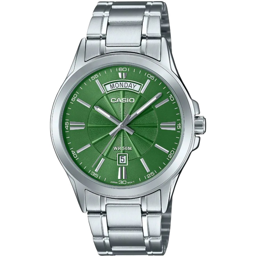 ساعت مردانه کاسیو اصل مدل MTP-1381D-3 A  casio