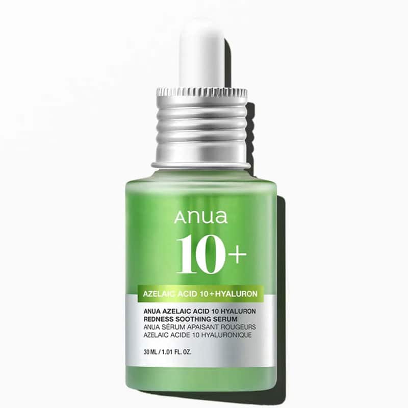 سرم تسکین دهنده قرمزی آنوا آزلائیک اسید 10 هیالورون Anua Azelaic Acid 10 Hyaluron Soothing Serum
