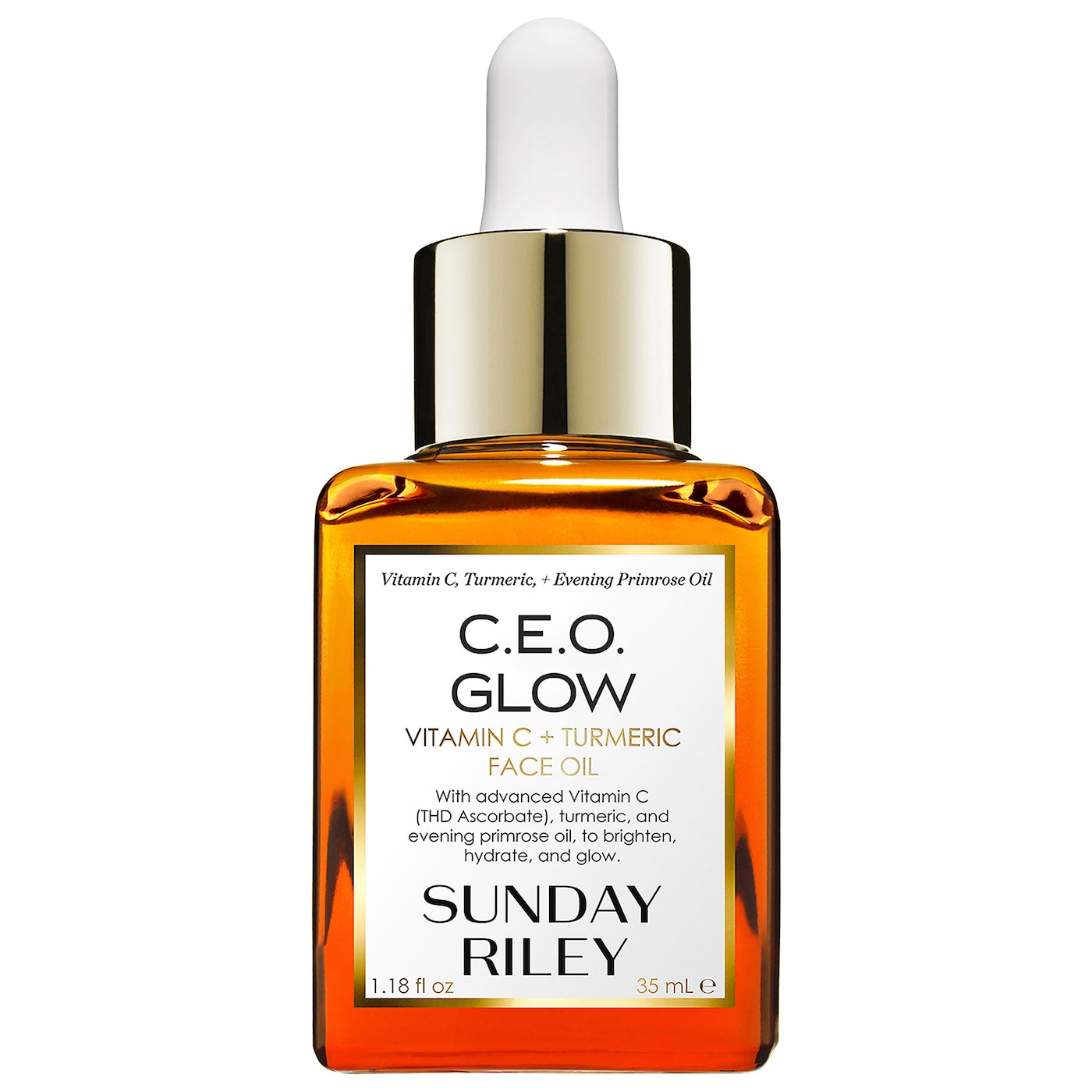 روغن روشن کننده صورت C.E.O ساندی رایلی‌ | Sunday Riley CEO Glow Vitamin C Face Oil