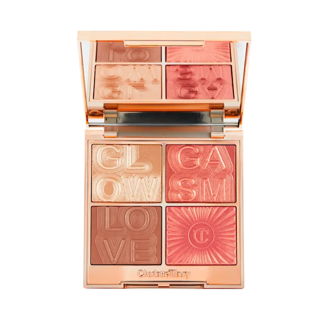 پالت صورت گلوگاسم شارلوت تیلبری | Charlotte tilbury glowgasm highlighters face Palett
