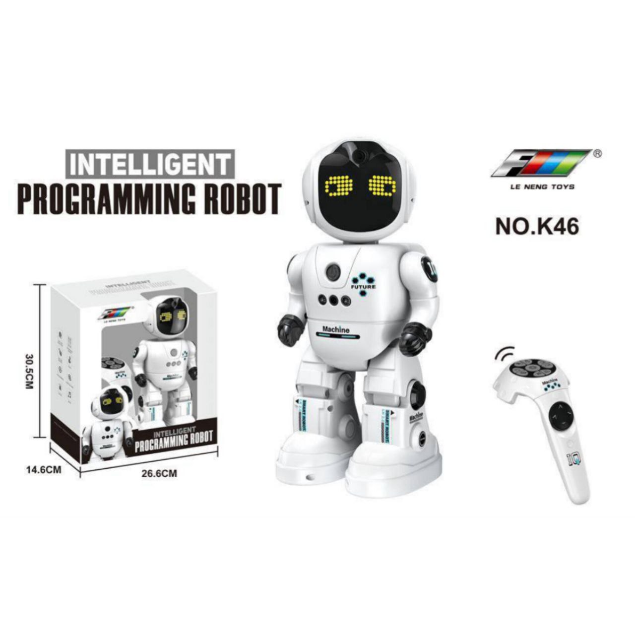 ربات کنترلی هوشمند شارژی  PROGRAMMING ROBOT مدلK46
