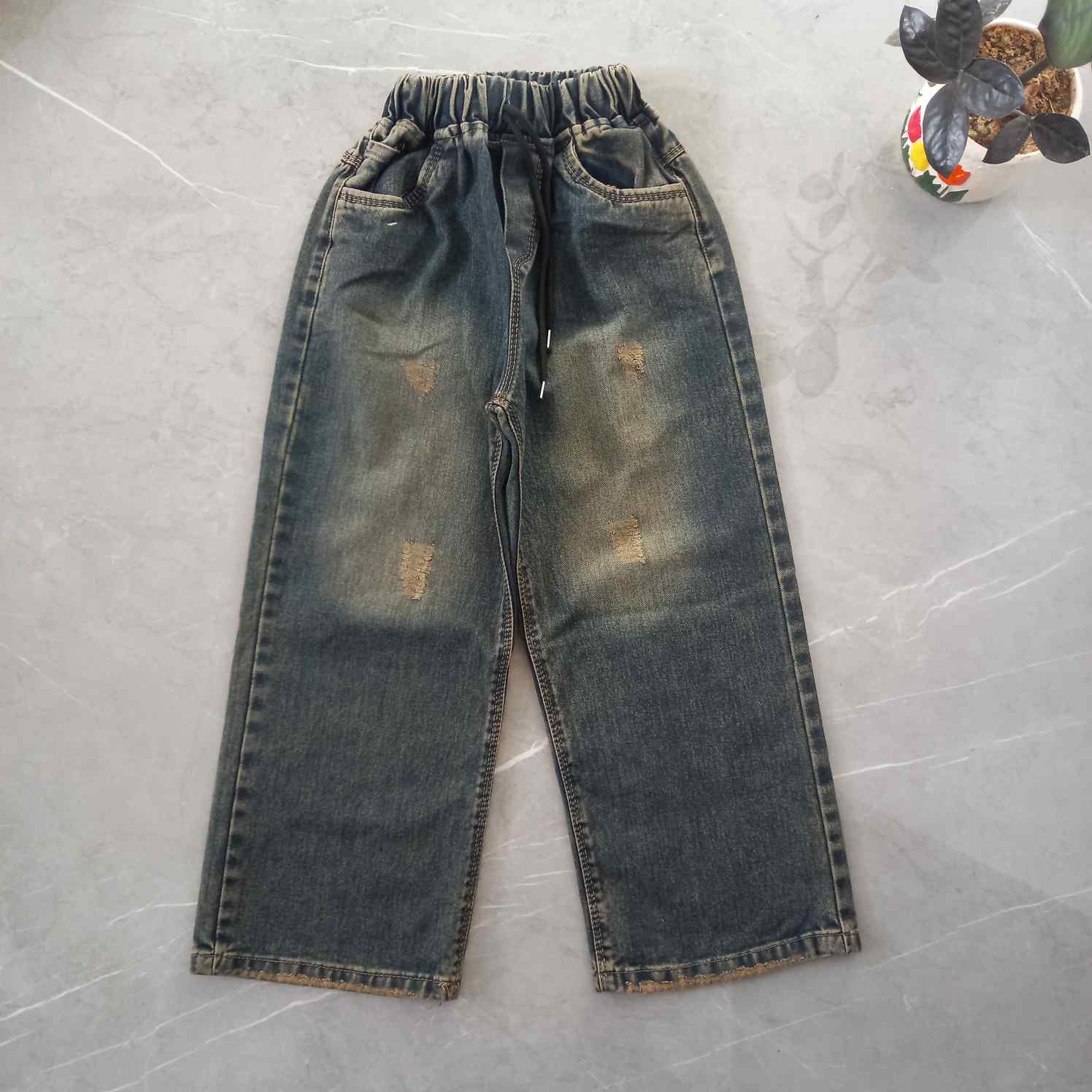 شلوار بچگانه بگ جین سایز 75تا100 K1006095