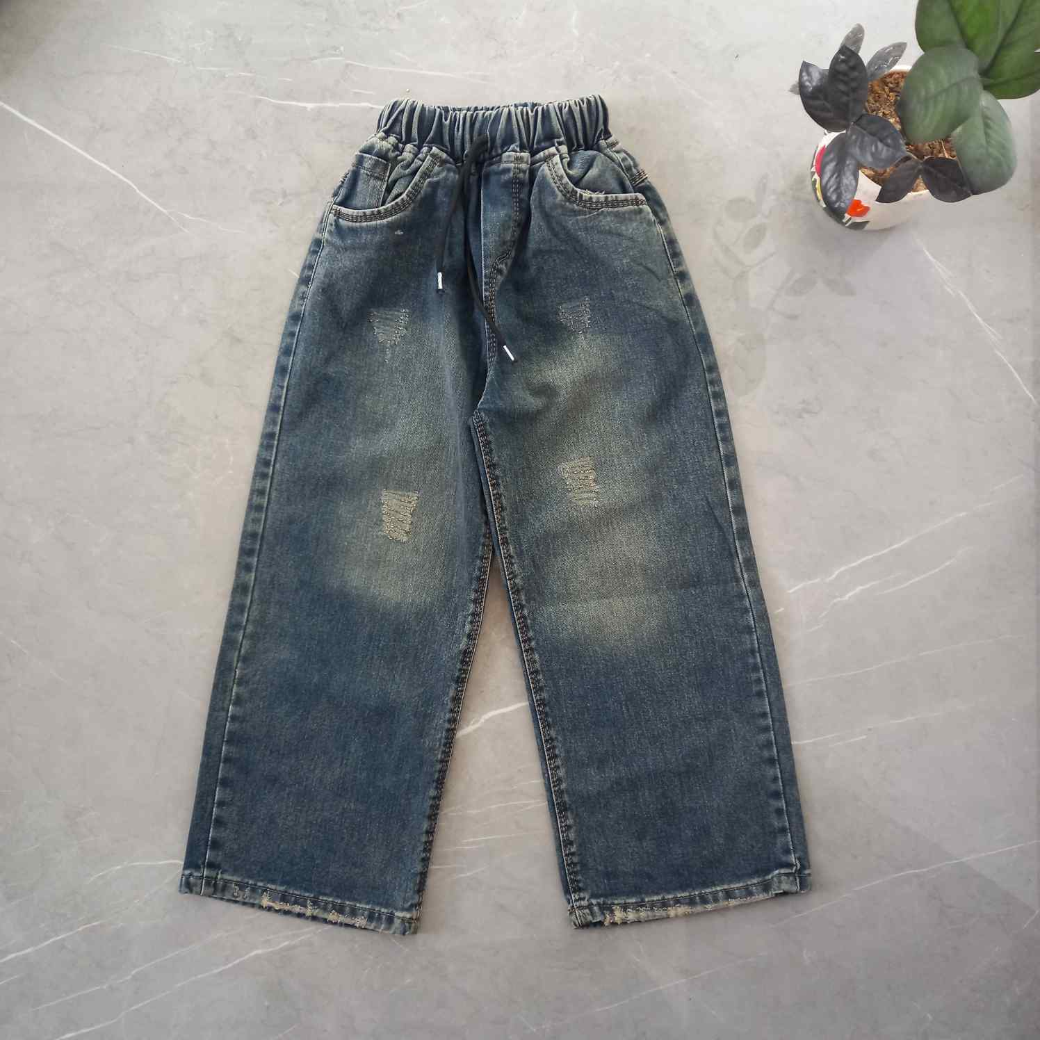 شلوار بچگانه بگ جین سایز 75تا100 K1006096