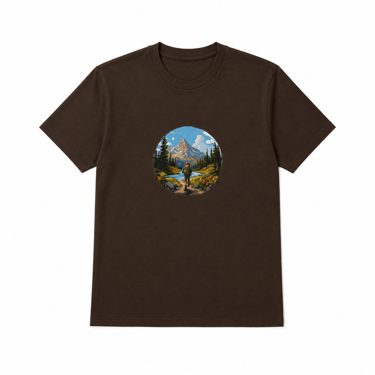 تیشرت طبیعتگردی طرح nature tourist
