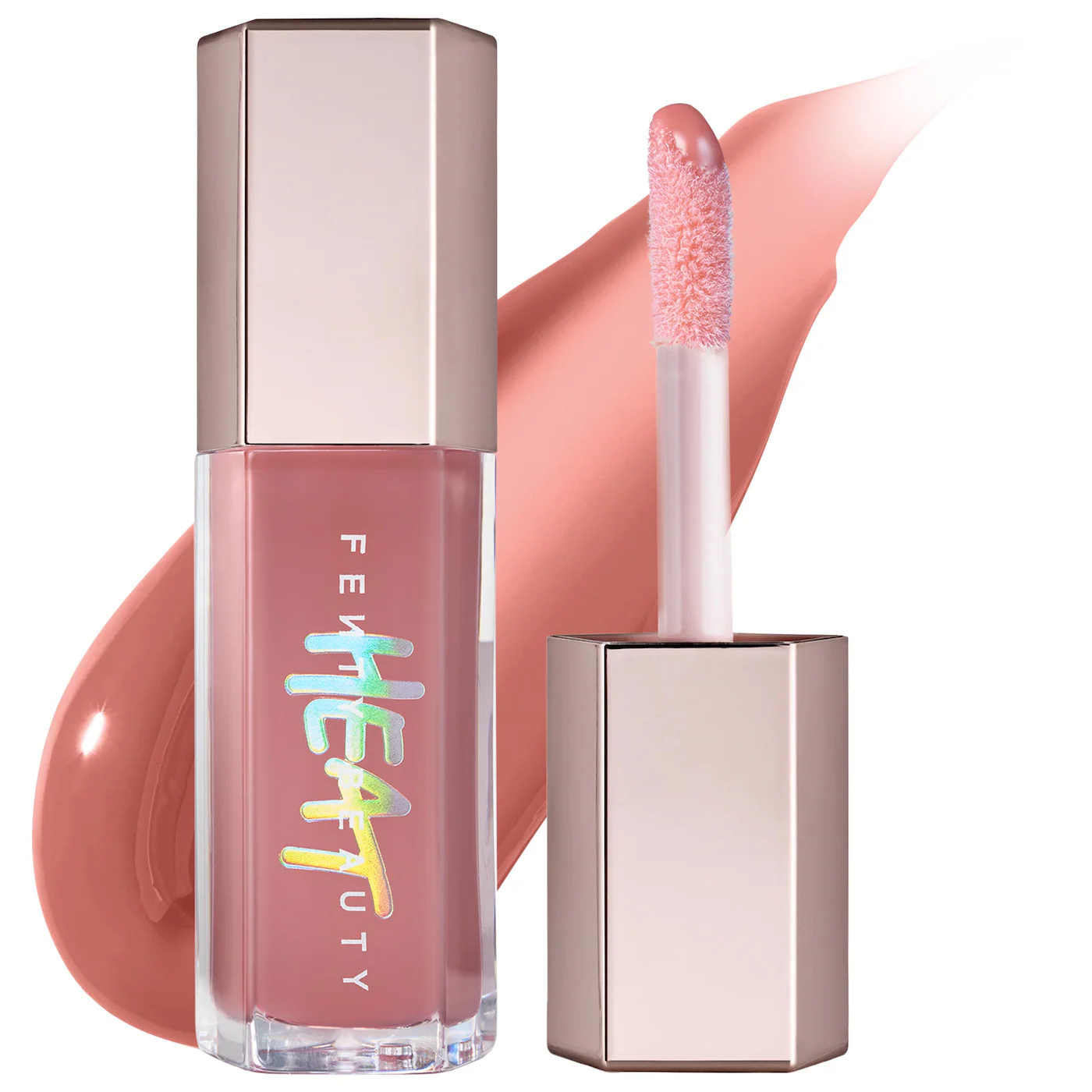برق لب گلاس بمب هیت فنتی بیوتی | Fenty Beauty Gloss Bomb Heat Universal Lip Luminizer
