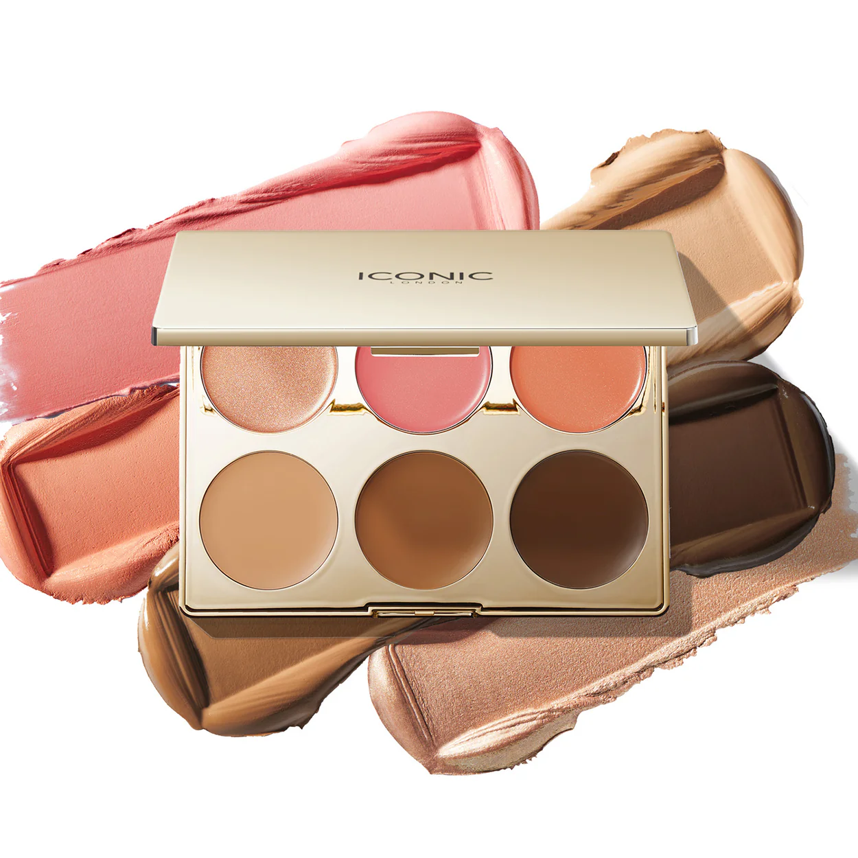 پالت کانتور کرمی چند کاره آیکونیک لندن | Iconic London Cream Face Palette