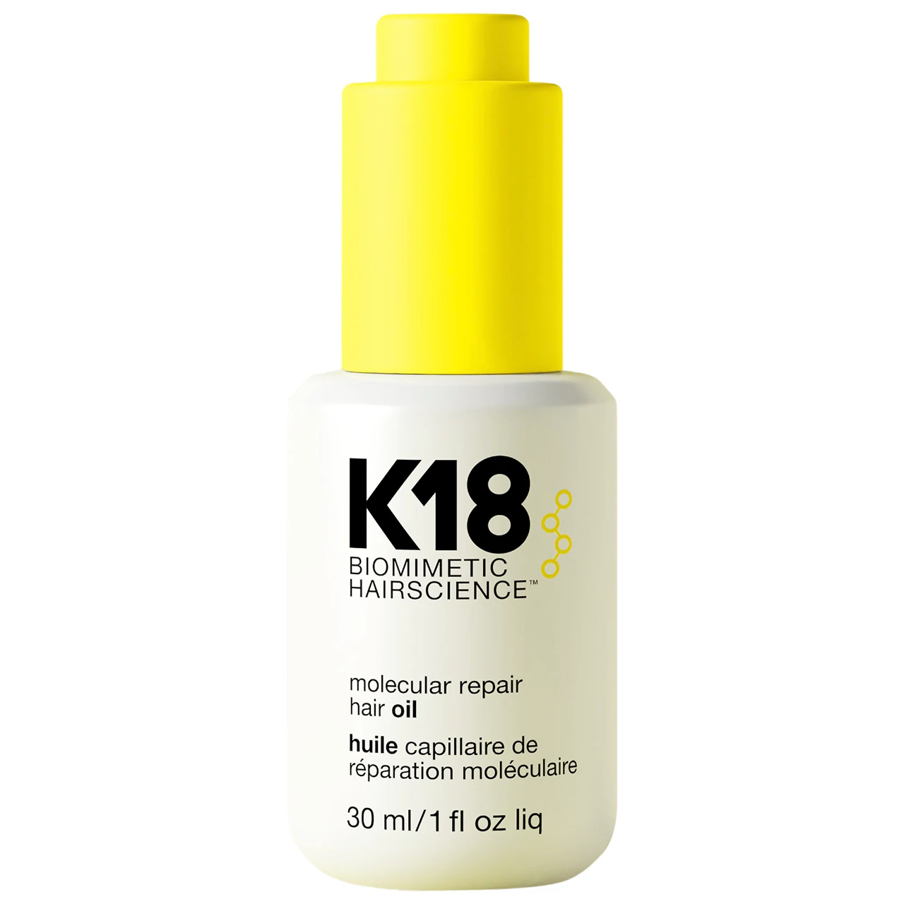 روغن ترمیم کننده مو کی‌18 | K18 Biomimetic Hairscience  Molecular Repair Hair Oil