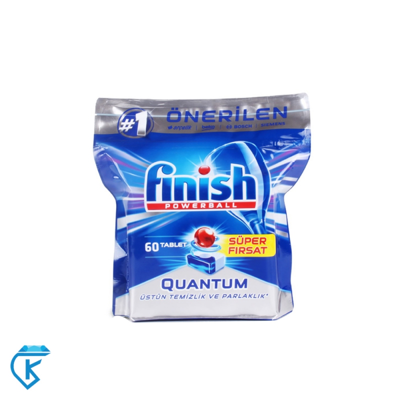 قرص ماشین ظرفشویی فینیش کوانتوم بسته 60 عددی Finish