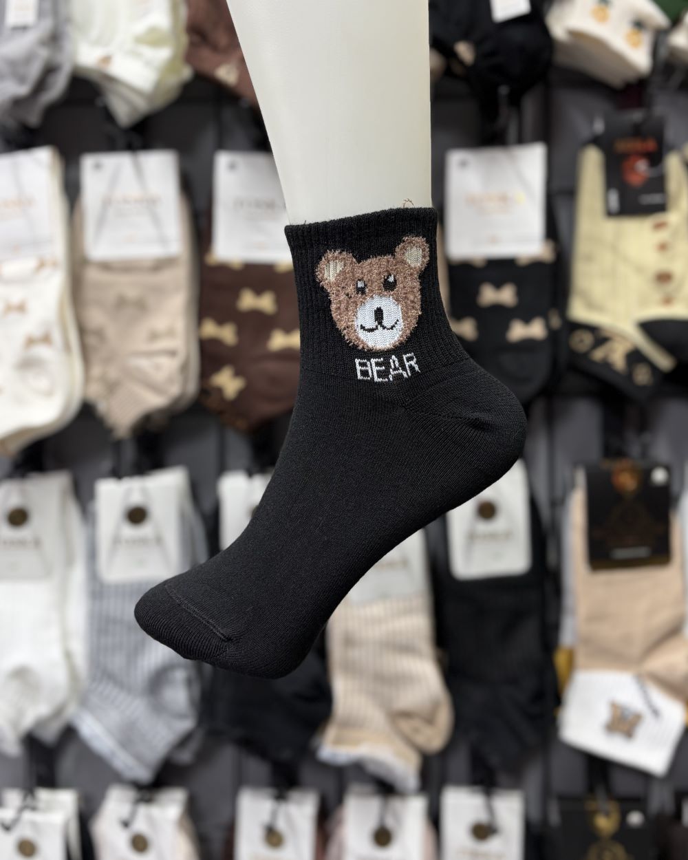 جوراب نیم ساق خرس bear توسکا