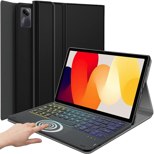 کیف کلاسوری کیبورددار برای تبلت شیائومی Redmi Pad SE