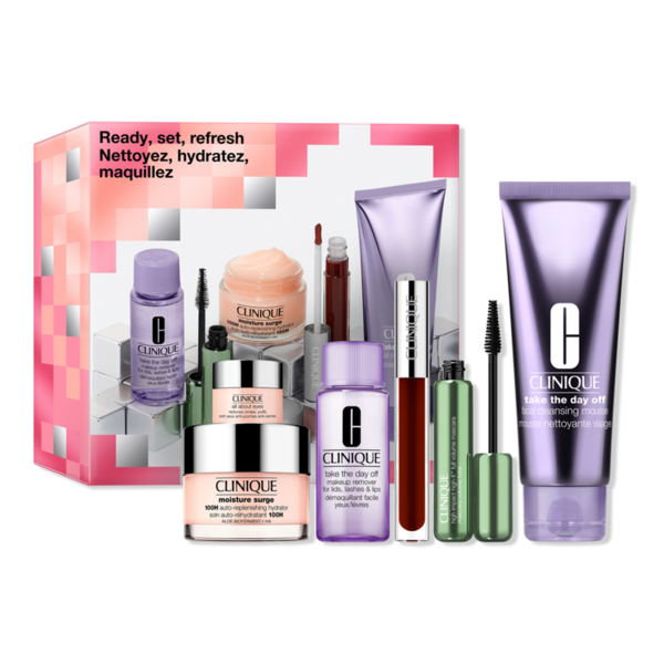 ست آرایشی و مراقبت از پوست کلینیک | Clinique Ready, Set, Refresh Skincare + Makeup Set