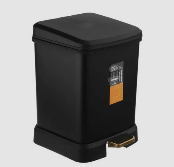 سطل 4 گوش 4/5 لیتر لیمون کد 199700 - مشکی