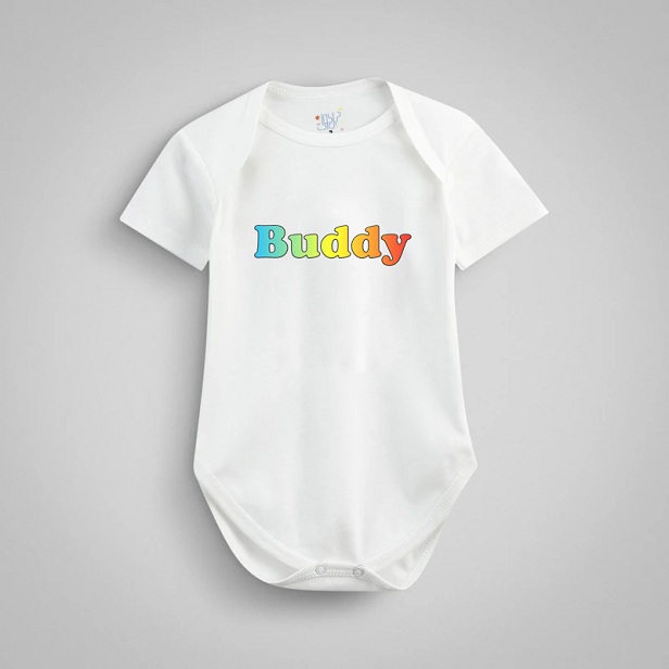 بادی آستین کوتاه نوزادی نیل کوک BUDDY