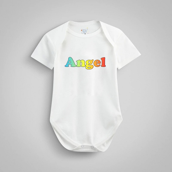 بادی آستین کوتاه نوزادی نیل کوک ANGEL