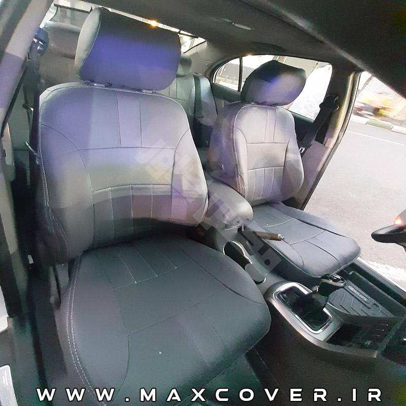 روکش صندلی جیلی امگرند 7 Geely Emgrand چرم طوسی
