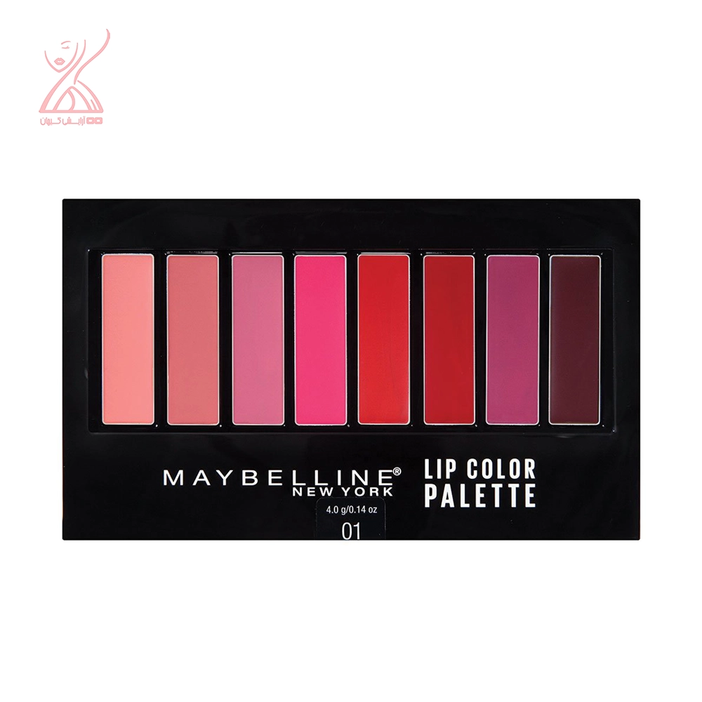 پالت رژ لب میبلین Maybelline Lip Color Palette