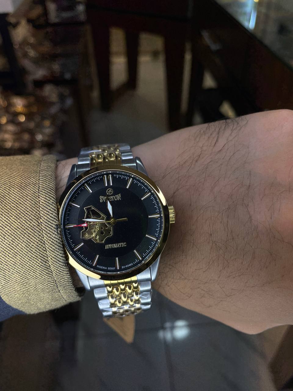 ساعت مچی مردانه سوستون سفارش امارات SVESTON sv-9345