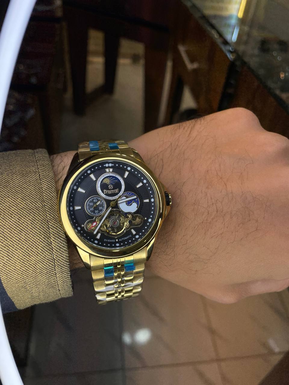 ساعت مچی مردانه سوستون سفارش امارات SVESTON Sv-9346