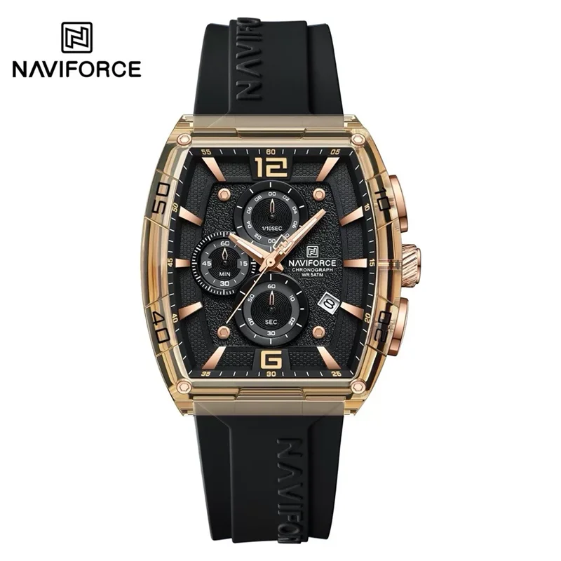 ساعت مچی مردانه اورجینال برند نیویفورس nf6101 rgyb naviforce
