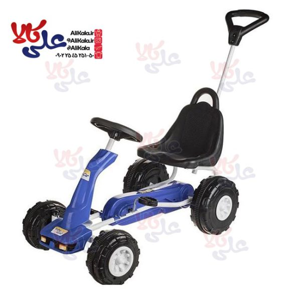 ماشین بازی چهارچرخ تاپ کار بیبی لند مدل دسته دار Top Car
