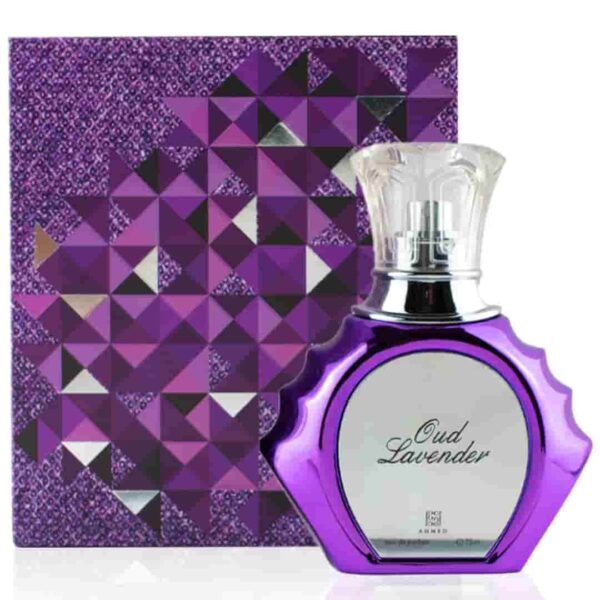 عطر ادوپرفیوم زنانه عود لاوندر احمد مغربی حجم ۷۵ میلی لیتر