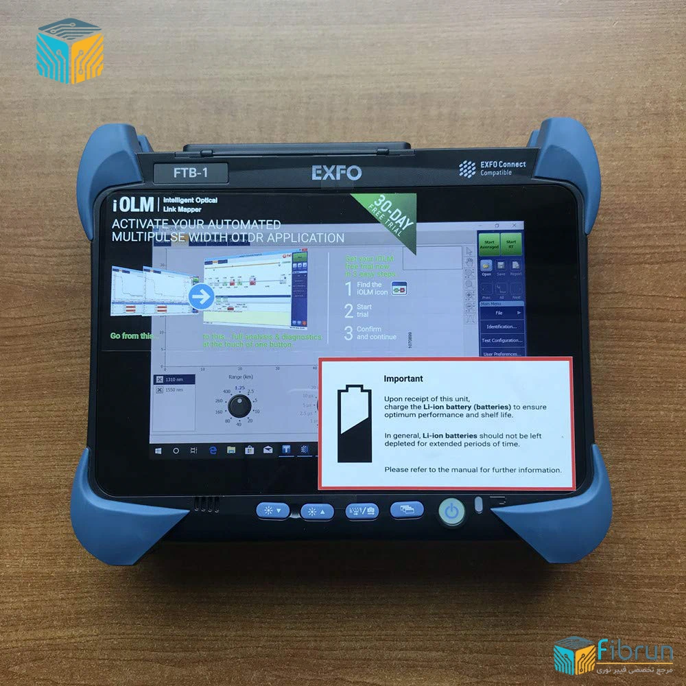 دستگاه exfo ftb1 v2 735c 2017 (کارکرده)