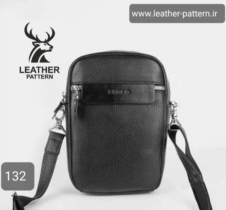 الگوی کیف دوشی چرم کد F-132