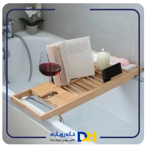 استند بامبو روی وان ایکیا HAVERN