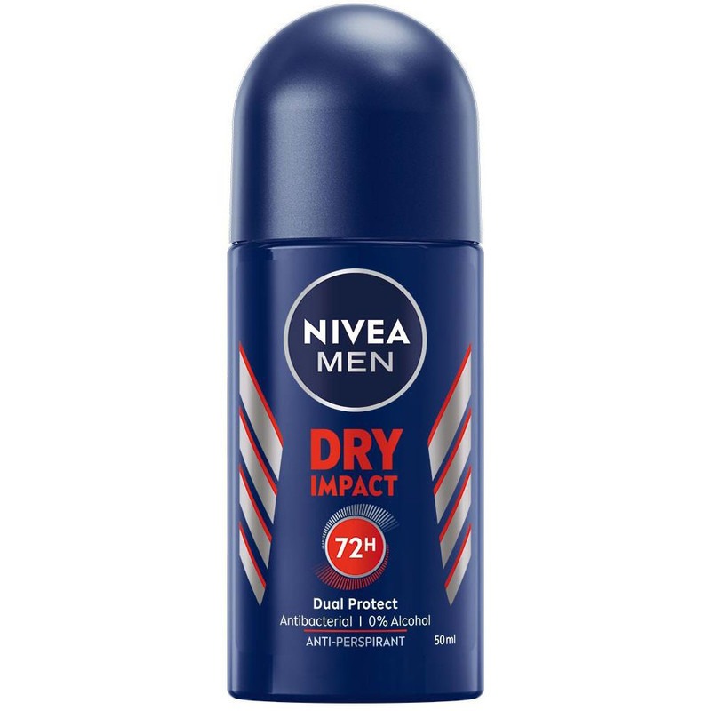 مام رول ضد تعریق مردانه نیوآ مدل Dry Impact 7 حجم 50 میلی لیتر
