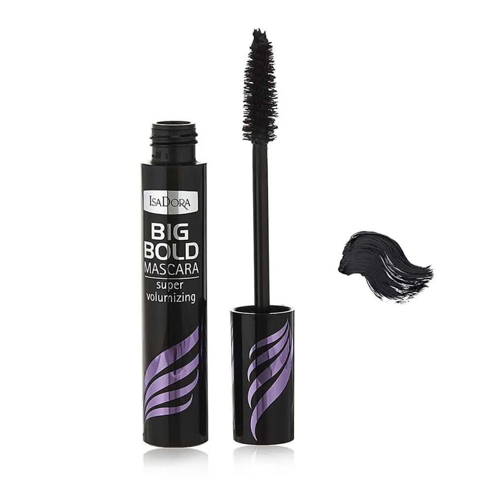 ریمل حجم دهنده ایزادورا بنفش بیگ بولد اصل ISADORA BIG BOLD MASCARA