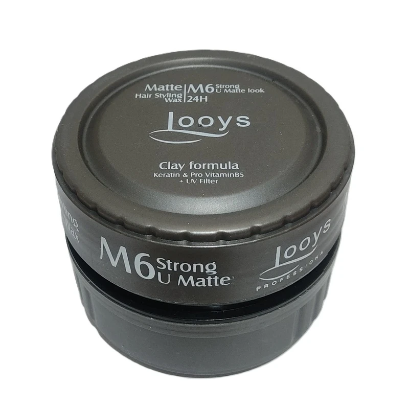 واکس مو لویز مدل Strong U Matte Look M6 حجم 150 میلی لیتر