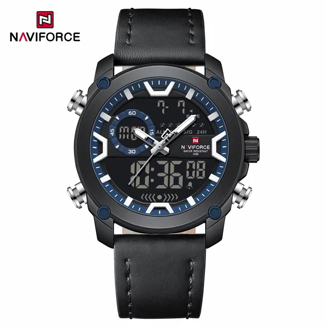 ساعت مچی اورجینال کورنوگراف برند naviforce nf9261