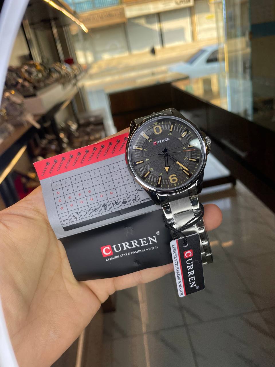ساعت مردانه برند کارن M8389 curren
