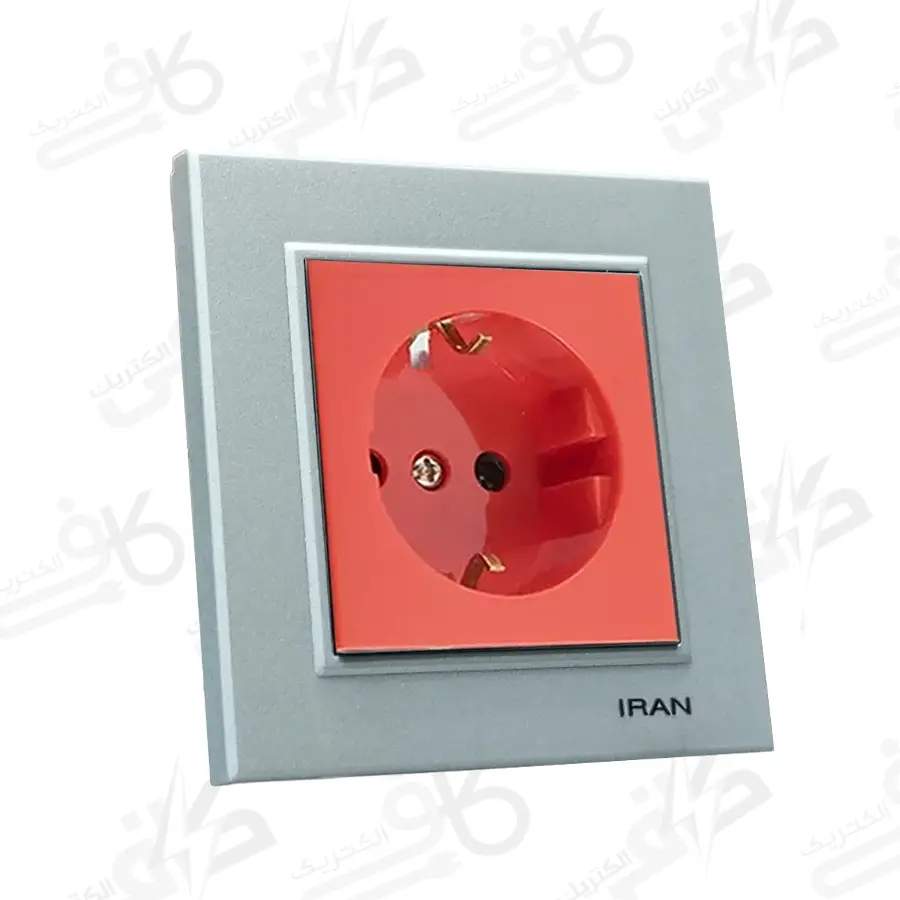 پریز برق ارت UPS نقره - زغال سنگی ایران الکتریک
