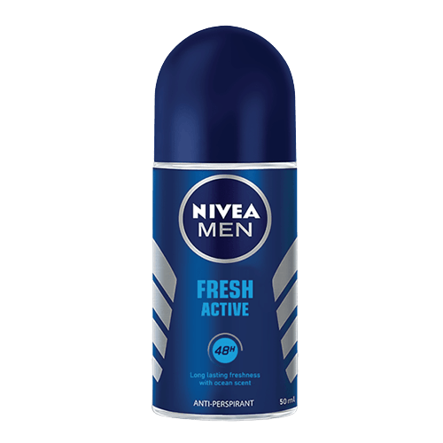 مام رول ضد تعریق مردانه نیوآ مدل Fresh Active حجم 50 میلی لیتر