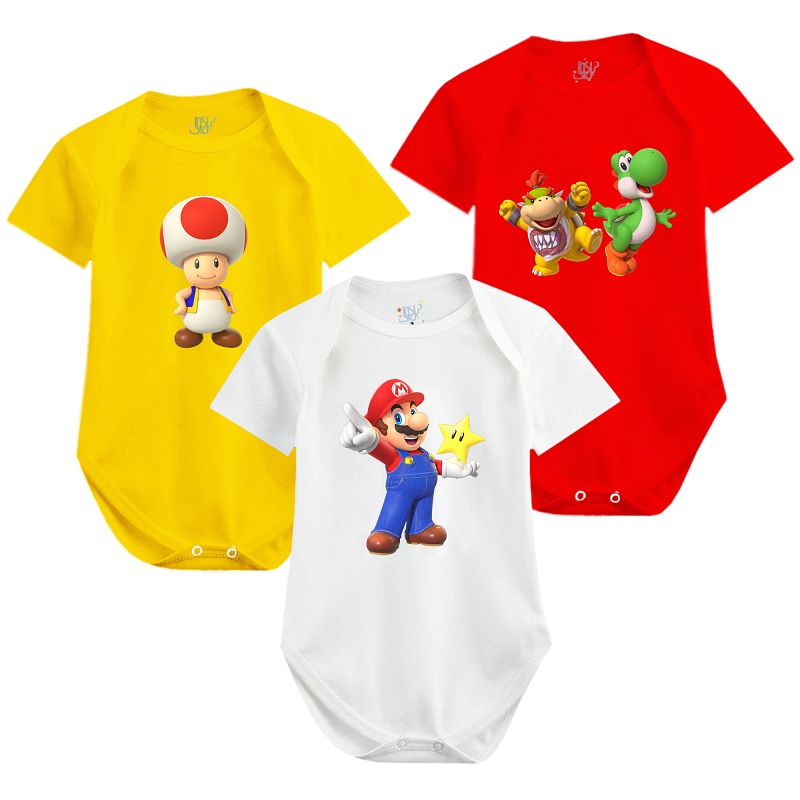 بادی نوزادی نیل کوک Mario Collection-R&Y مجموعه 3 عددی